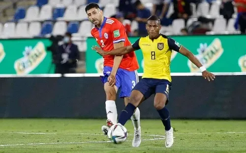 Guillermo Maripán llega con todo a las eliminatorias y se ilusiona con la clasificación a Qatar 2022. Foto: Carlos Parra, Comunicaciones ANFP