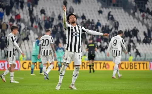 Weston McKennie tuvo un efusivo festejo tras marcar el gol que le dio la victoria a la Juventus ante Udinese. (Foto: Getty)