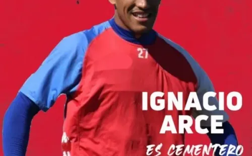 Ignacio Arce reemplazará a Martín Arias en el arco de Unión La Calera | Foto: Instagram.