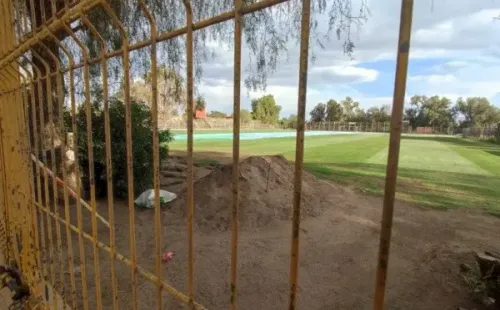 Así luce el lugar de entrenamiento. Foto: En la línea deportes / @Enlalinea_Sports