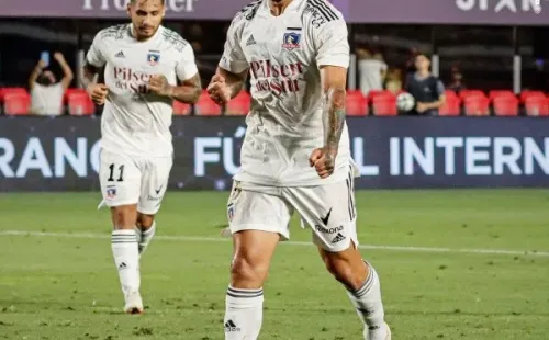 Gabriel Costa fue uno de los puntos altos de Colo Colo ante la U. Foto: Colo Colo