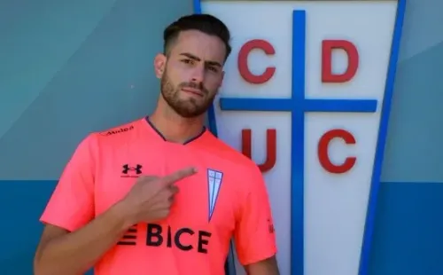 Lucas Melano fue oficializado como refuerzo de la UC para el 2022. Foto: Cruzados