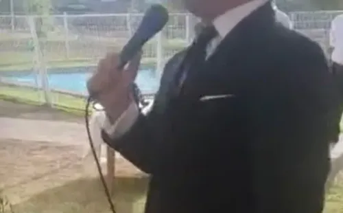 El doble de Luis Miguel puso la música en el matrimonio