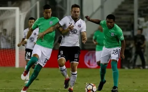 Rivero anotó en el último partido de Colo Colo ante Alianza | Foto: Agencia Uno
