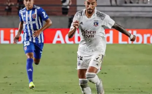 Juan Martín Lucero será titular contra Boca Juniors. Foto: Colo Colo