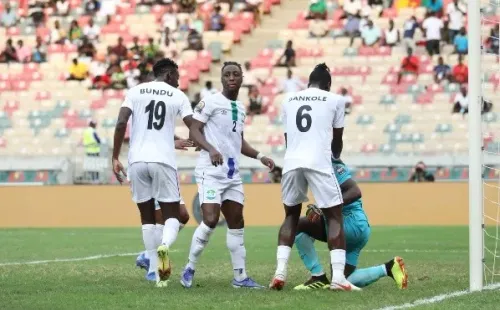 Sierra Leona sigue con vida en la Copa Africana de Naciones. (Foto: @CAF_online)