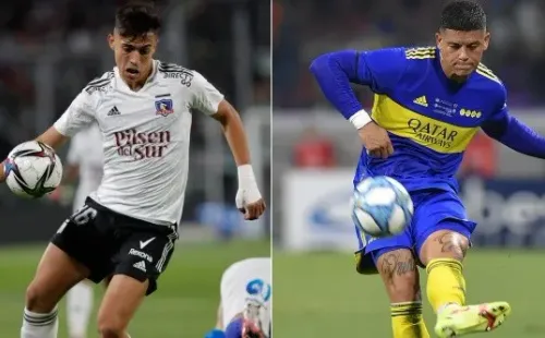 Colo Colo y Boca Juniors chocan en el Torneo de Verano en Argentina en un partidazo. Foto: Agencia Uno/Getty Images