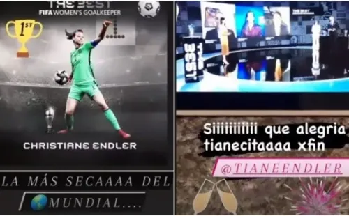 Endler se quedó con el The Best de la FIFA.