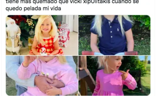 Luciana Salazar explota en ira y reacciona ante crítica por teñir el pelo de su hija.(1)