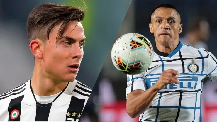 Paulo Dybala y Alexis Sánchez pueden encontrarse la próxima temporada en el Inter de Milán
