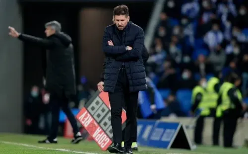 Diego Simeone vive un mal momento en Atlético de Madrid. (Foto: Getty Images)