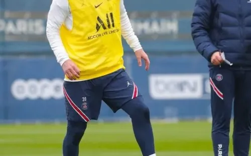 Lio Messi suma su segundo entrenamiento con todos sus compañeros. Foto: PSG