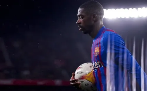 Ousmane Dembélé se ha transformado en un dolor de cabeza para el Barcelona. Foto: Getty Images