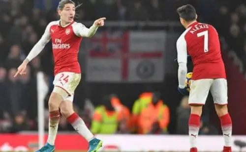 Bellerín compartió camarín con Alexis Sánchez en Arsenal | Foto: Captura.