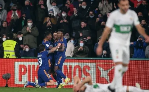 Eden Hazard volvió a marcar por el Real Madrid para darle la agónica clasificación a los cuartos de final de la Copa del Rey. Foto: Getty Images