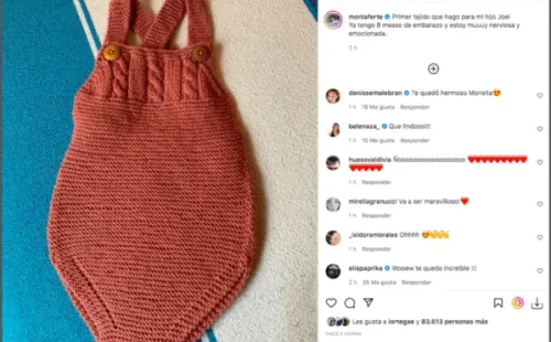 Mon Laferte da conocer el sexo y el nombre de su bebé.(1)