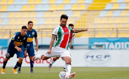 Jiménez jugó 21 partidos con la camiseta del Tino Tino en 2021, donde marcó 9 goles y dio 2 asistencias. (Foto: Agencia Uno)
