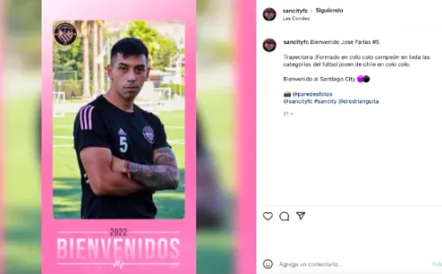 A través de sus redes sociales Santiago City anunció la llegada de varios fichajes. (Foto: Captura Instagram)
