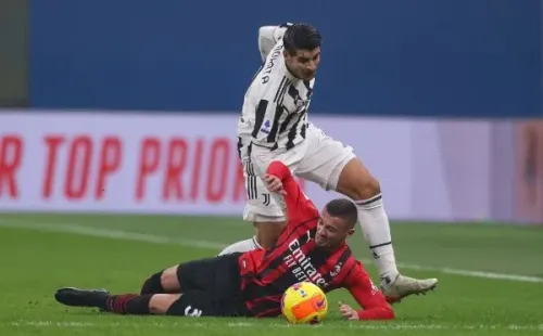 Empate sin goles entre Milan y la Juventus en la Serie A.