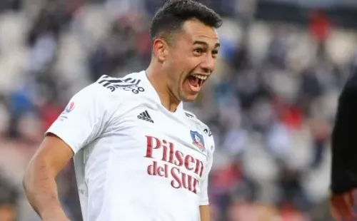 Iván Morales se va de Colo Colo tras su mejor año en el club y llega a la Liga MX con la camiseta del Cruz Azul. Foto: Agencia Uno