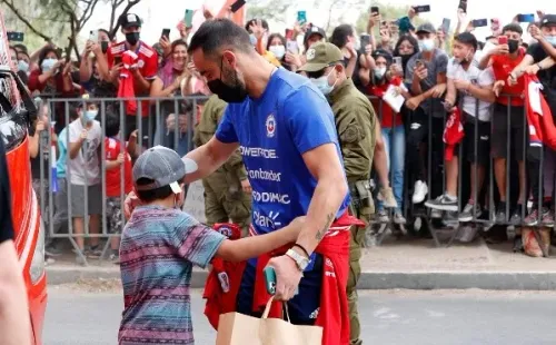 Para el ex capitán, también es factor la pasión del hincha en Calama. Foto: Carlos Parra / ANFP