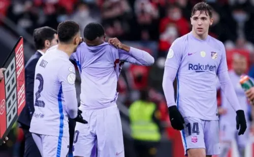 Ansu Fati solo ha podido disputar 10 compromisos desde noviembre de 2011. (Foto: Getty Images)