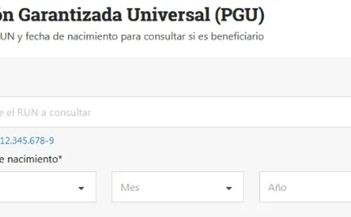 Consulta Pensión Garantizada Universal