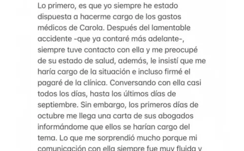 Dani Castro entrega versión sobre ataque de su perro a mujer.(3)