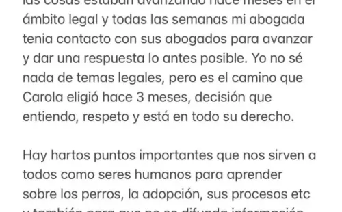Dani Castro entrega versión sobre ataque de su perro a mujer.(4)