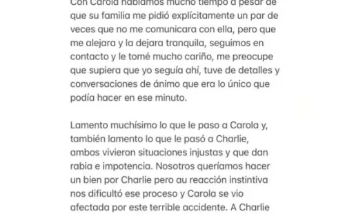 Dani Castro entrega versión sobre ataque de su perro a mujer.(9)