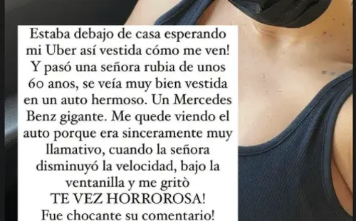 Lisandra Silva revela incómoda anécdota con mujer que la insultó gratuitamente.(1)