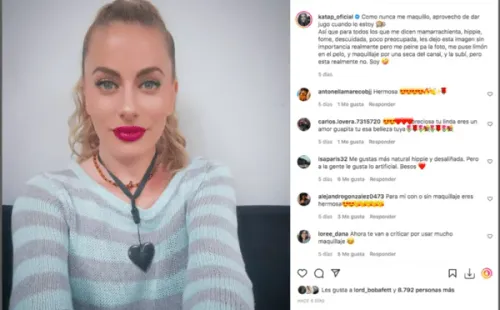 Catalina Palacios se desahoga y dispara contra quienes la critican.(1)