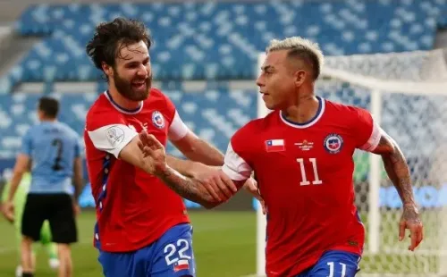 Edu Vargas y Ben Brereton volverán a reencontrarse en la cancha y esperan darle una alegría a La Roja. (Foto: Getty)