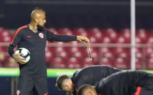 El King animó a Chile previo al choque con Argentina.