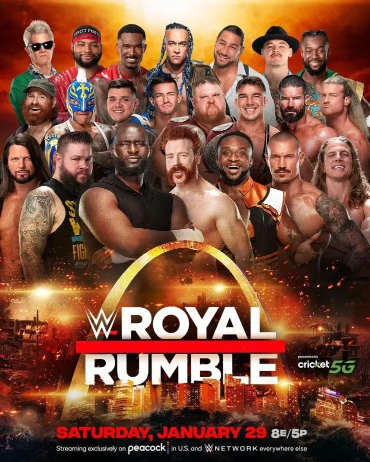 La “Batalla Real” masculina, es uno de los grandes enfrentamientos de este PPV.