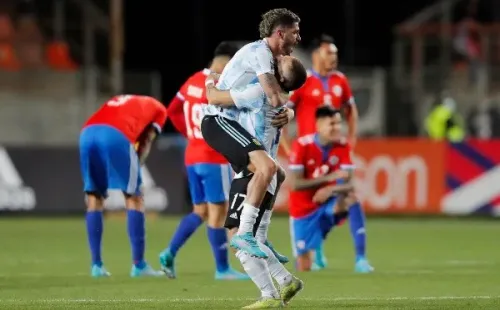 Rodrigo De Paul fue factor clave en la victoria argentina en Calama. (Foto: Getty Images)