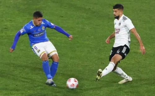 En su pasado brilló en Audax, pero ahora Holgado dejará Argentina para volver a Chile a vestir la camiseta de Curicó para el Campeonato Nacional 2022. (Foto: Agencia Uno)