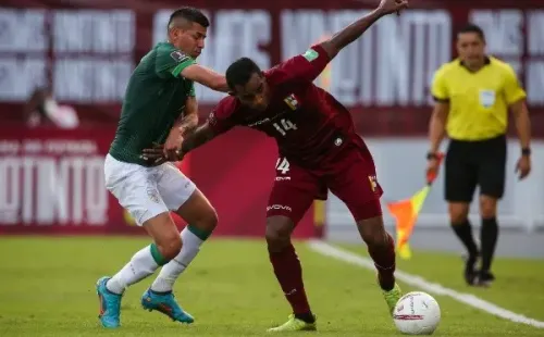 Bolivia se fue goleada de Venezuela y recibe a Chile jugándose su última opción para seguir con vida rumbo a Qatar 2022. Foto: Getty Images