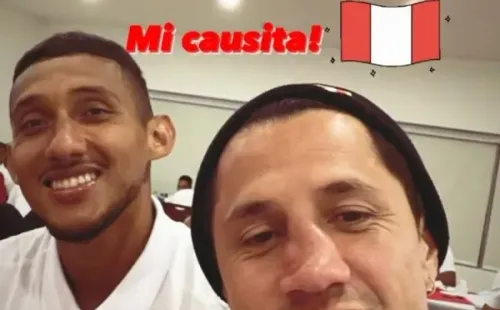Así le quedó la nariz al delantero peruano