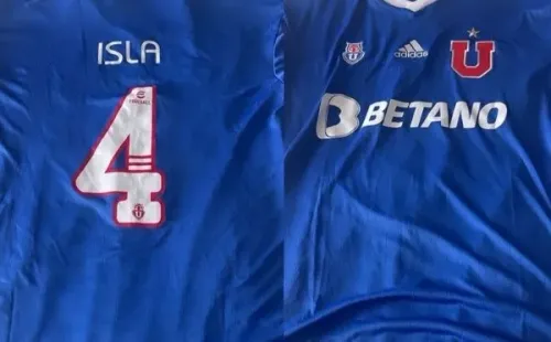 La nueva camiseta de la U la mostró Mauricio Isla en su Instagram