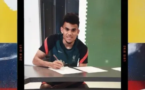 Díaz nuevo refuerzo de Liverpool | Foto: Instagram.