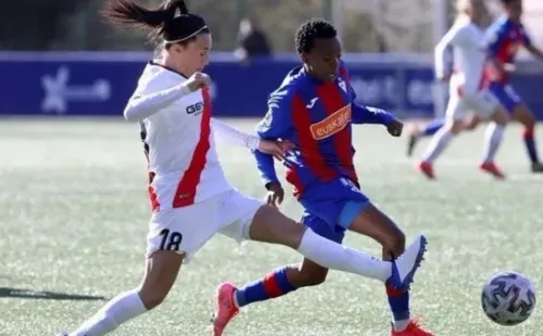 Saez marcó su primer gol en la temporada con el Rayo | Foto: Instagram.