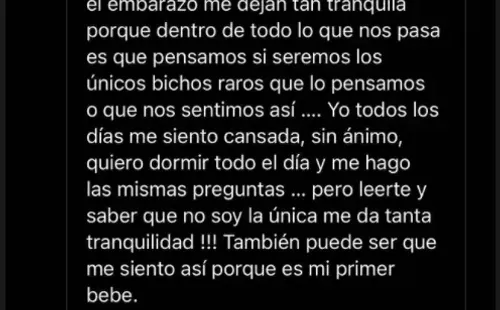 Lisandra Silva no aguanta más y se desahoga en medio de su embarazo.(8)