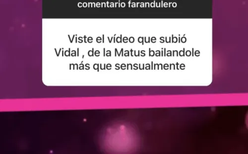 ¿Arturo Vidal y Cecilia Gutiérrez se enfrentaron otra vez?(1)