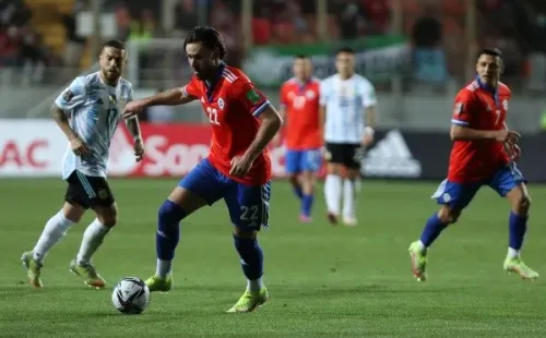 Chile se aclimató para jugar ante Bolivia en Calama. (Agencia Uno)