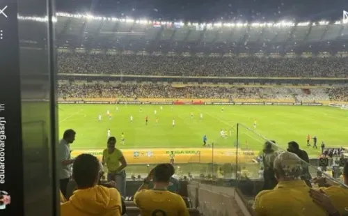 Es la fotografía que subió en sus redes sociales Eduardo Vargas y que luego borró