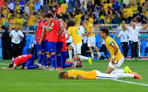 Chile y Brasil definieron en penales el paso a cuartos de final del Mundial 2014.