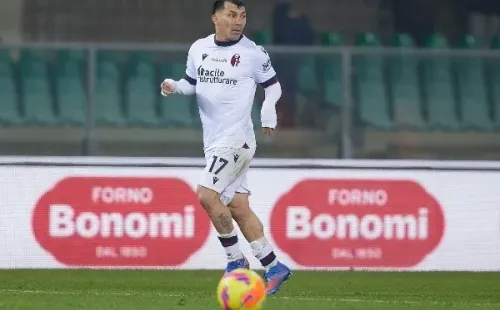 Gary Medel vuelve con todo a Italia para sumar minutos con el Bologna. Foto: Getty Images