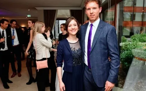 El DT bávaro está casado hace cuatro años con Verena Nagelsmann.