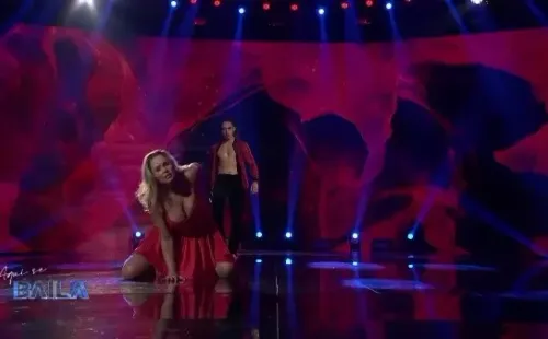 Jurado de Aquí se Baila barre el piso con Yasmín: “Me molestó verlo”